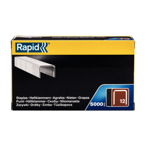 Zszywki TYP12 5000 szt. 12,95 / 10 mm RAPID 40100519 7