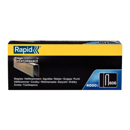 Zszywki TYP606 4000 szt. 6 / 30 mm RAPID 466301040 7