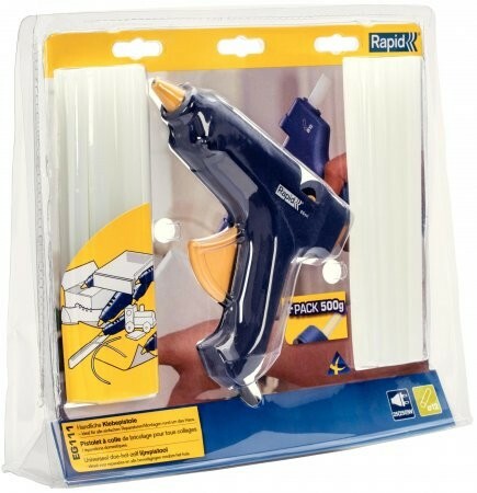 Zestaw pistolet do kleju EG111 + 500g kleju Rapid 40303076 3