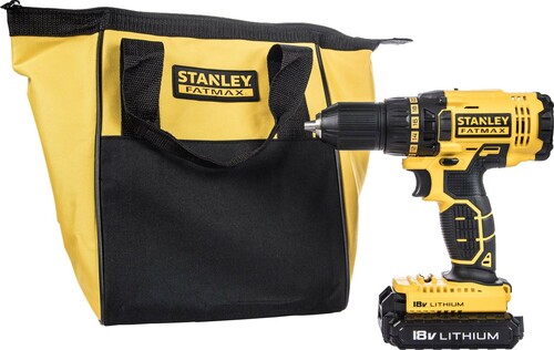 Wiertarko-wkrętarka 18V 2aku Li-Ion STANLEY FMC601C2S 11