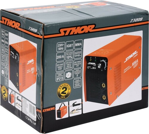 Spawarka inwertorowa IGBT 200A STHOR 73208 4