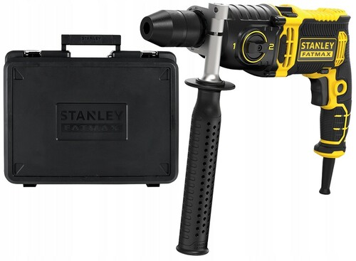 Wiertarka udarowa 1100W + walizka STANLEY FMEH1100K 9
