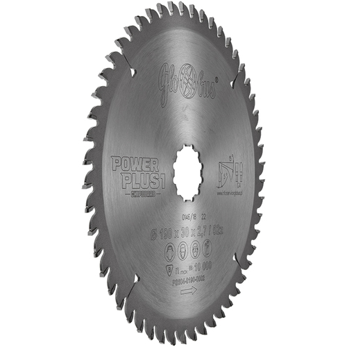 Tarcza drewna do pilarki ręcznej HM POWER PLUS 1 -CHIPBOARD- 0190x30x2,7/1,6/52z GA5 do pilarek ręcznych GLOBUS 2