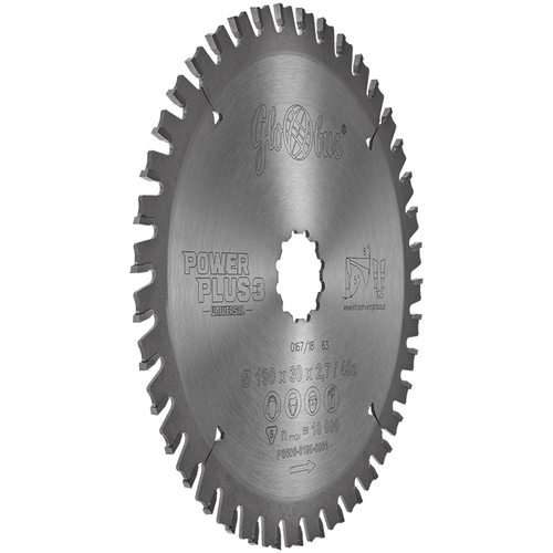 Tarcza do drewna do pilarki ręcznej HM POWER PLUS 3 -UNIVERSAL- 0200x30x2,7/1,6/42z 1GS5 do pilarek ręcznych GLOBUS 2