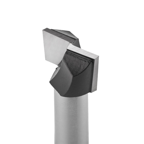 Frez prosty dwupłytkowy CNC PREMIUM D22xH17xd12 z możliwością wiercenia GLOBUS 3
