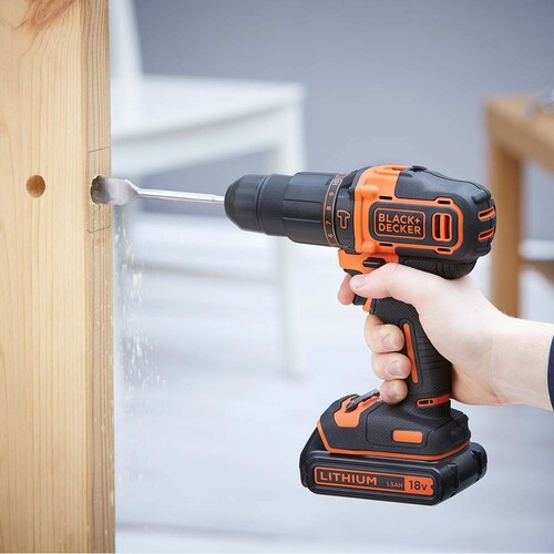Zestaw wkrętarka BCDCHD18 + wyrzynarka BDCJS18 BLACK+DECKER BCK22S1S 4