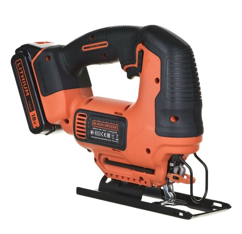 Zestaw wkrętarka BCDCHD18 + wyrzynarka BDCJS18 BLACK+DECKER BCK22S1S 10