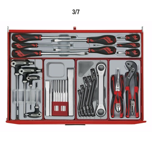 Wózek warsztatowy narzędziowy 252-elem. TCW807SV TengTools TENG_252 7