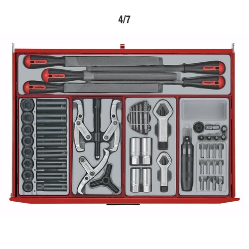 Wózek warsztatowy narzędziowy 252-elem. TCW807SV TengTools TENG_252 8