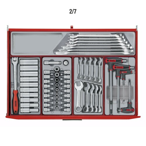 Wózek warsztatowy narzędziowy 314-elem. TCW807SV TengTools TENG_314 9