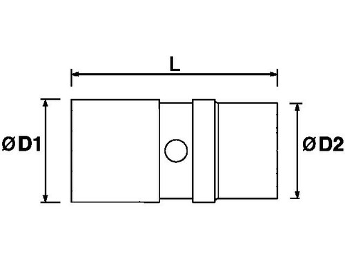 Dwustronna nasadka maszynowa z chwytem kwadratowym 1/2'' 17-19 mm 2