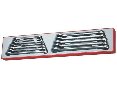 12-elementowy zestaw kluczy płasko-oczkowych długich Tools TTxLMP12 2