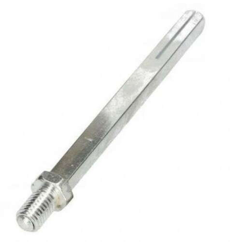 Gałka do drzwi stała płaska szyld okrągły inox 2