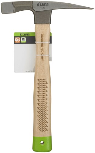 Luna Tools - Młotek murarski drewno hikorowe 454g 2