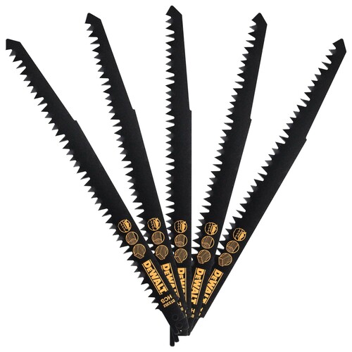 Brzeszczot do drewna  240mm DT 2352  KOBALT 5szt. 2