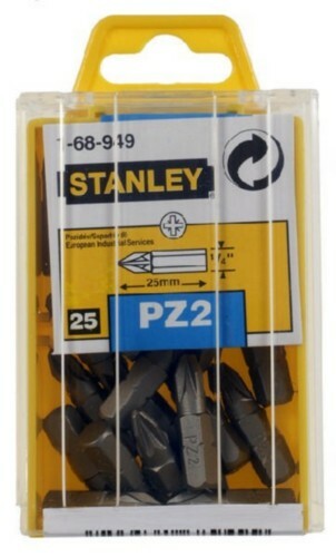 Bit PZ2 25mm 25szt Stanley 2