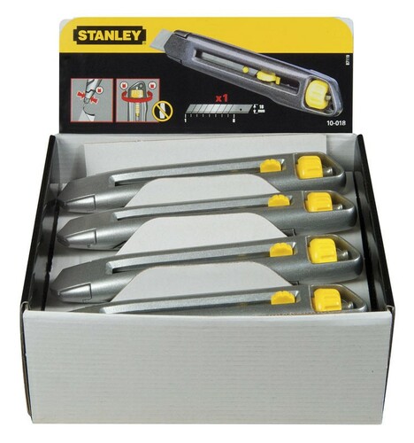 Nóż metalowy Stanley Interlock 18 mm 2
