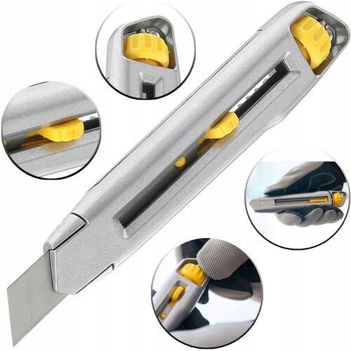 Nóż metalowy Stanley Interlock 18 mm 3