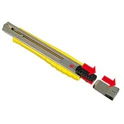 Nóż STANLEY® FATMAX® z dodatkowym ręcznym mechanizmem blokującym ostrze łamane 18mm 9
