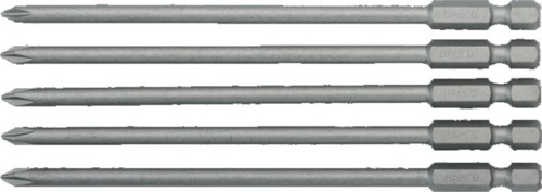 Bit Phillips PH2 x 125 mm 5 szt. Bahco 2