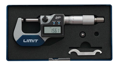 Mikrometr cyfrowy Limit MDA IP65 0-25 mm 2