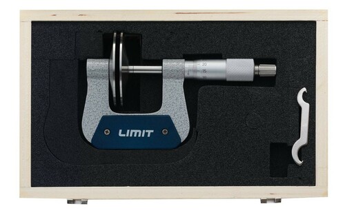 Mikrometr z końcówkami płytkowymi Limit MSP 0-25 mm 2