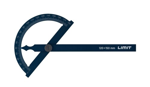 Kątomierz tarczowy aluminiowy Limit PRD 120x150 mm 2