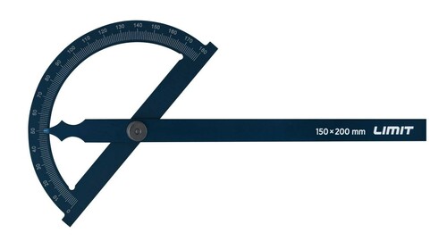 Kątomierz tarczowy aluminiowy Limit PRD 150x170 mm 2