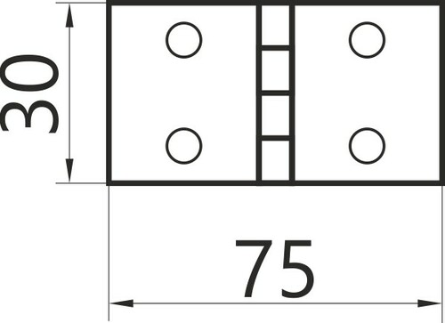 Zawias budowlany 70x35 2
