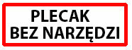 Plecak narzędziowy z tkaniny, pusty, model 2105/c5, 500x400x180mm 2
