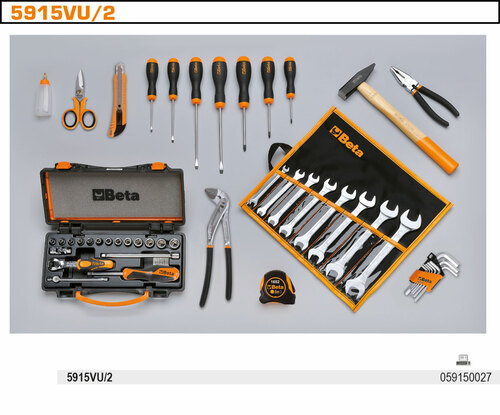 Zestaw 49 narzędzi, do ogólnego użytku, model 5915vu/2 2