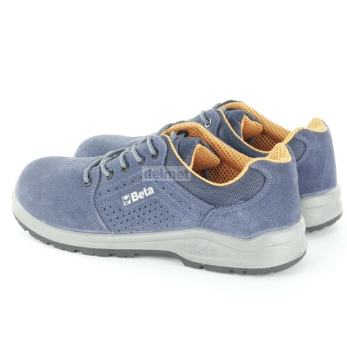 Buty robocze bezpieczne s1p zamszowe, perforowane, brak elementów metalowych, podnosek polimerowy, wkładka antyprzebiciowa z włó 5