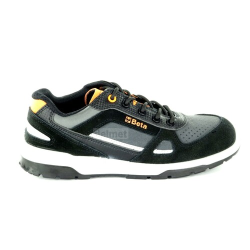 Półbuty robocze sneakersy S3 zamszowe czarno/szare nylonowa siateczka podnosek polimerowy rozmiar 43 Beta 7315AN/43 2
