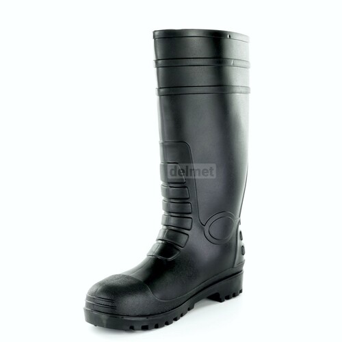 Buty robocze wysokie czarne pcw/guma r38 3