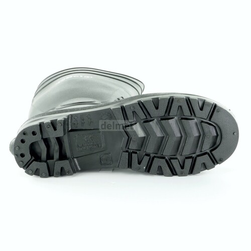 Buty robocze wysokie czarne pcw/guma r46 6