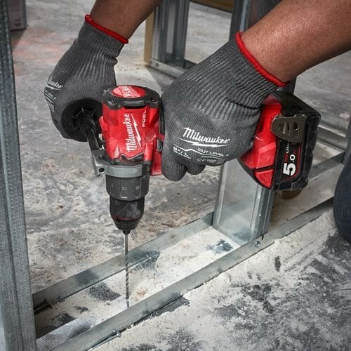 Wiertarko-wkrętarka udar 18V Aku 5,0Ah + ładowarka + walizka Milwaukee FUEL M18 FPD2-502X 4