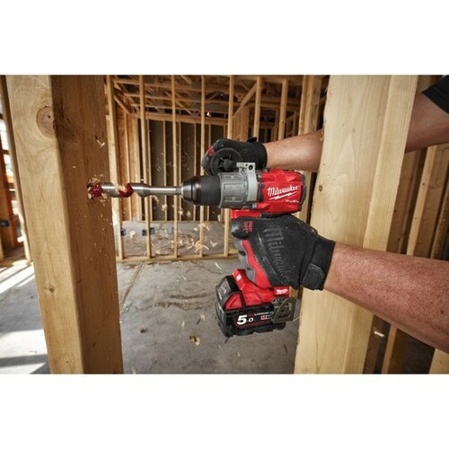 Wiertarko-wkrętarka udar 18V Aku 5,0Ah + ładowarka + walizka Milwaukee FUEL M18 FPD2-502X 5
