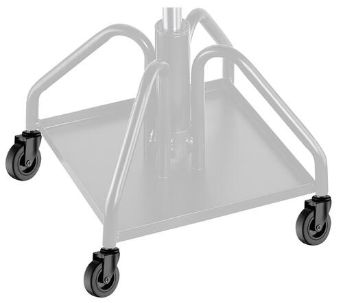 Kółka do stołka warsztatowego i wózka-leżanki - 60 mm L&N 207862103 2