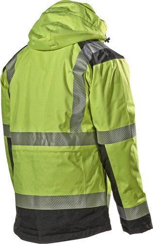 Kurtka zimowa HiVis 430P żółta rozm.XXXL L.Brador 800034571 2