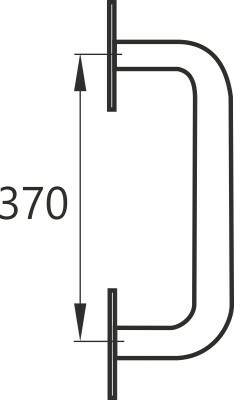 Uchwyt 370 kolor mosiądz 2