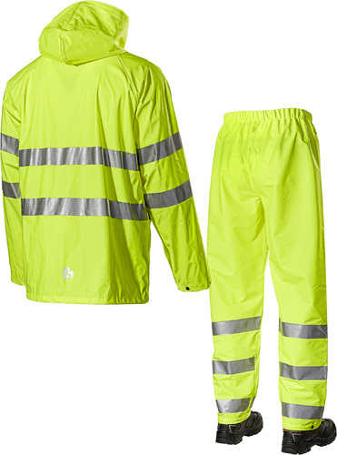 Komplet przeciwdeszczowy Hi-Vis 2211PU żółty rozm.XL L.Brador 800052490 2