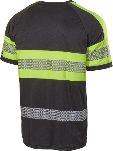 T-shirt Hi-Vis 6110P czarny/żółty rozm.L L.Brador 800052598 2