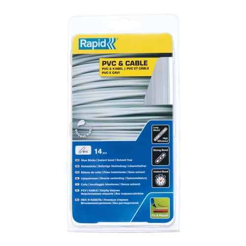 Klej do PVC i kabli Rapid 12 mm RAPID RAPID-40107363 3