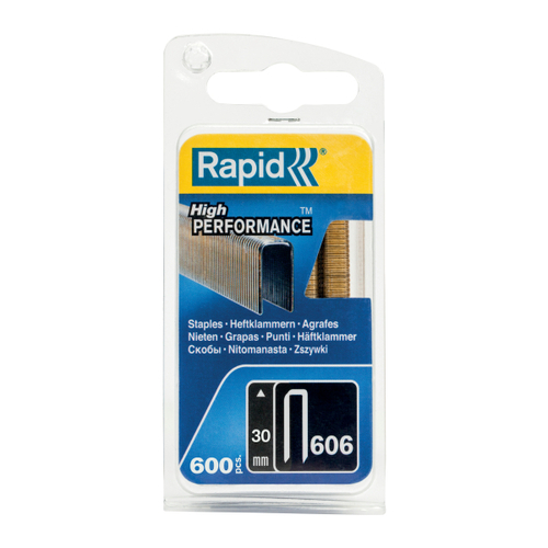 Zszywki Rapid z wąską koroną nr 606 (30 mm) - op. 600 szt. RAPID RAPID-40109532 3