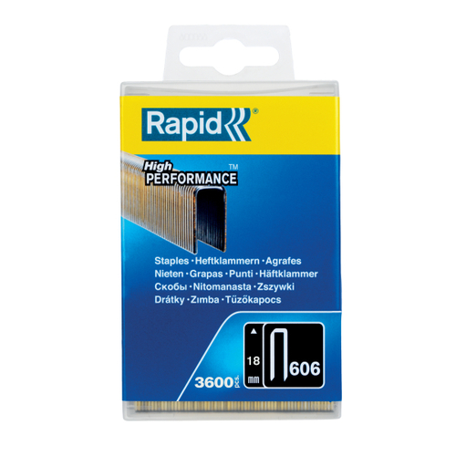 Zszywki Rapid z wąską koroną nr 606 (18 mm) - op. 3600 szt. RAPID RAPID-40303094 3