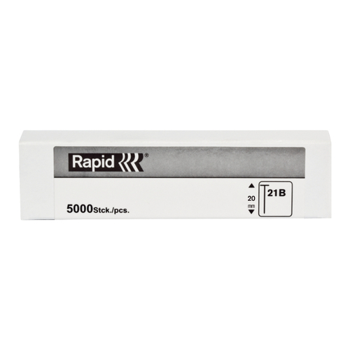 Mini sztyfty Rapid z drutu 0,6 mm nr 21B (20 mm) - op. 5000 szt. RAPID RAPID-40302975 2