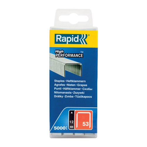Zszywki Rapid z drutu cienkiego nr 53 (12 mm) - op. 5000 szt. RAPID-40303086 3