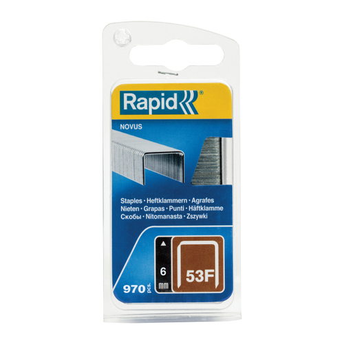 Zszywki Rapid z drutu cienkiego nr 53F (6 mm) - op. 970 szt. RAPID-5000555 2