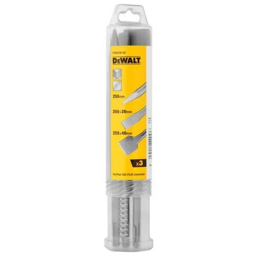 Zestaw 3 dłut SDS+ DeWALT DT60330 3