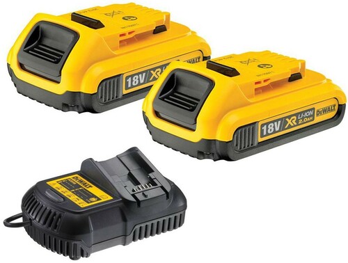 Wiertarko-wkrętarka udarowa 18V XR Li-Ion 2x2,0Ah + walizka + ładowarka DeWalt DCD796D2 10